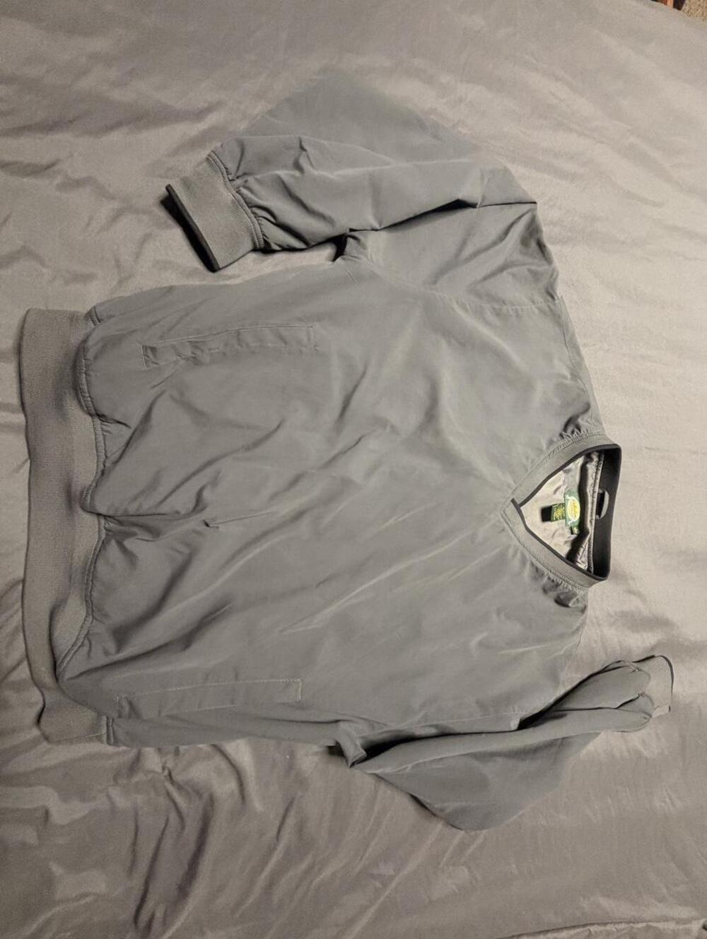 Cabela's Men's Grey and Blue Jacket